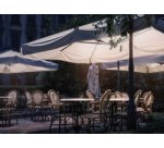 Lampe de parasol à LED rechargeable BERLIN, blanc