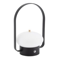 Lampe de table à LED rechargeable BARCELONA, noir