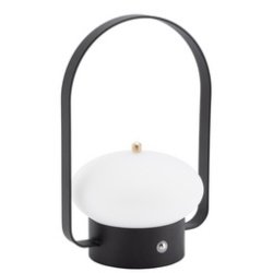 Lampe de table à LED rechargeable BARCELONA, noir