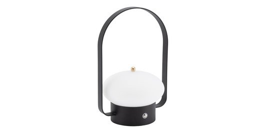 Wiederaufladbare LED-Tischlampe BARCELONA, schwarz