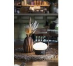 Lampe de table à LED rechargeable BARCELONA, noir