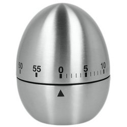 etaltex Minuteur ovoïde, mécanique, 60 minutes