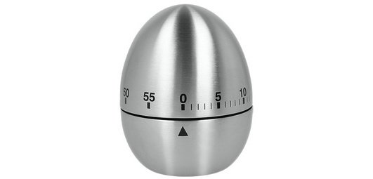 etaltex Minuteur ovoïde, mécanique, 60 minutes