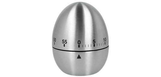 etaltex Minuteur ovoïde, mécanique, 60 minutes