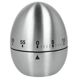 etaltex Minuteur ovoïde, mécanique, 60 minutes