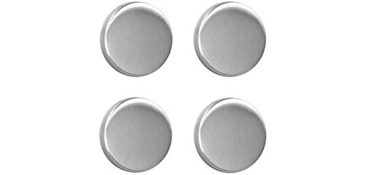 Aimant, rond, diamètre: 30 mm, inox