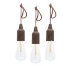 Lampe LED rechargeable COPENHAGUE, set de 3