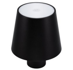 Lampe sur bouteille LED rechargeable PARIS, noir