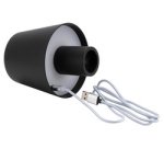 Lampe sur bouteille LED rechargeable PARIS, noir