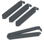 Clip de fermeture pour sachet, long, set de 4