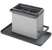 Rangement pour évier Tidytex, plastique, gris