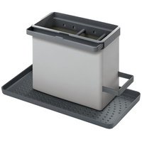 Rangement pour évier Tidytex, plastique, gris