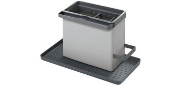 Rangement pour évier Tidytex, plastique, gris