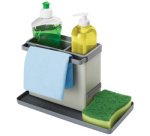 Rangement pour évier Tidytex, plastique, gris