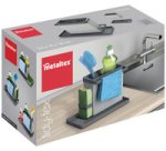 Rangement pour évier Tidytex, plastique, gris