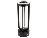 Rechargeable LED table lamp FLORENCE, black