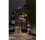 Lampe de table à LED rechargeable FLORENCE, noir