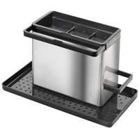 Rangement pour évier Tidytex INOX, argent/noir