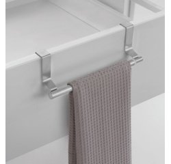 Porte-serviette, extensible, inox