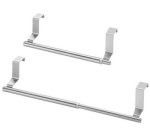 Porte-serviette, extensible, inox