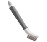 Brosse/grattoir 2 en 1 pour joints, blanc/gris
