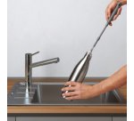 Goupillon Brush-Up, en PP, gris