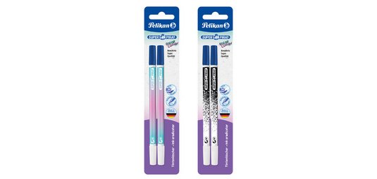 Effaceur Super Pirat Color Edition, pointe biseautée