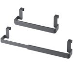 Porte-serviette Flex-Bar, extensible, gris