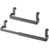 Porte-serviette Flex-Bar, extensible, gris