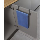 Porte-serviette Flex-Bar, extensible, gris