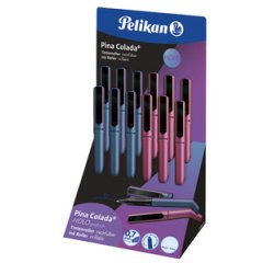 Stylo roller Pina Colada Holo, présentoir de 12
