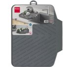 Tapis d'égouttage Gravity-Duo, caoutchouc, gris