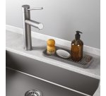 Rangement silicone pour évier Tidy-Mat XL, gris