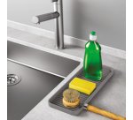 Rangement silicone pour évier Tidy-Mat XL, gris