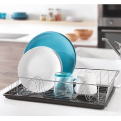 Égouttoir Colonia PLUS, argent/anthracite