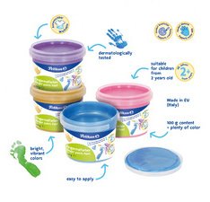 Vingerverf Pearlfarben, set van 4