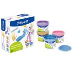 Gouache aux doigts Couleurs nacrées, set de 4