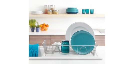 Égouttoir Colonia, argent métallisé, (L)480 mm