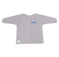Schort voor schilderen, unisex, grijs