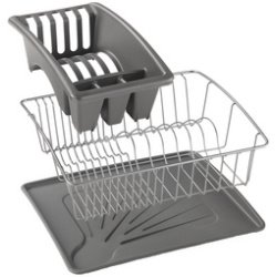 Égouttoir Aquatex PLUS, argent/anthracite