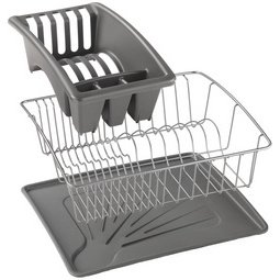 Égouttoir Aquatex PLUS, argent/anthracite