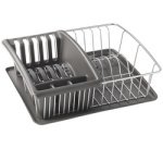 Égouttoir Aquatex PLUS, argent/anthracite