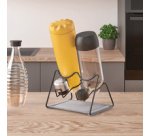 Égouttoir Sodatex 2 LAVA, noir mat