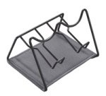 Égouttoir Sodatex 2 LAVA, noir mat