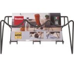 Égouttoir Sodatex 2 LAVA, noir mat