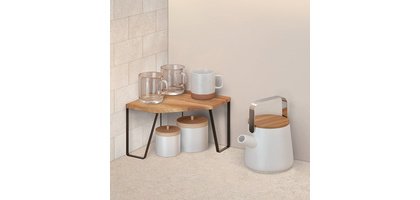 Étagère d'angle York LAVA, 1 niveau