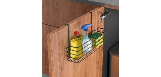 Rangement suspendu Galileo LAVA, noir mat