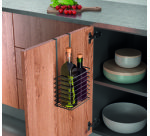 Rangement suspendu Galileo LAVA, noir mat