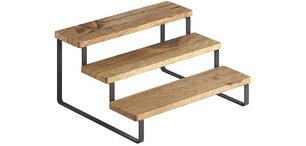 Étagère à épices en escalier York LAVA, 3 niveaux