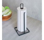 Porte-rouleau de cuisine Tokyo LAVA, noir mat